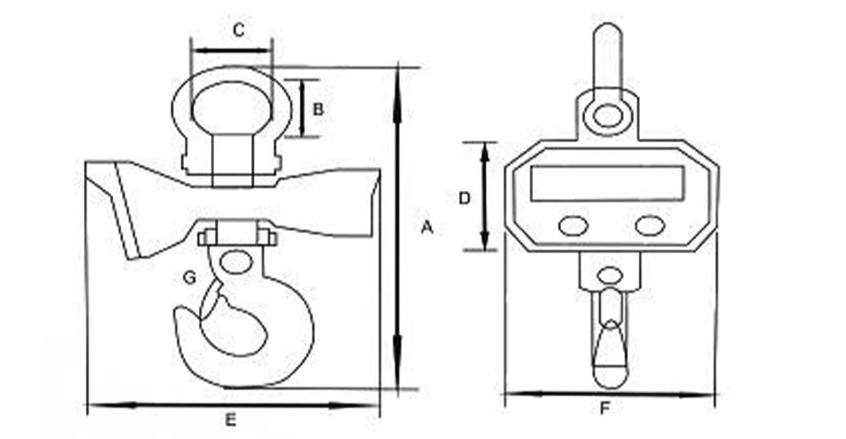 Direct Reading Crane Scale Structure Direct Reading Crane Scale Structure